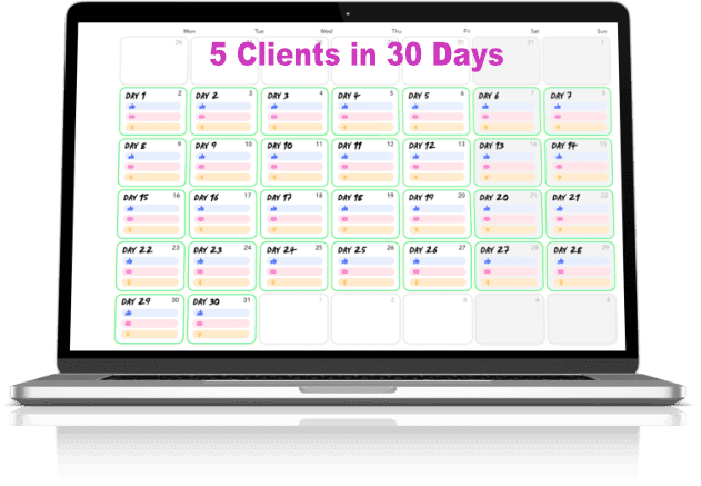 5 Clients in 30 Days on Instagram